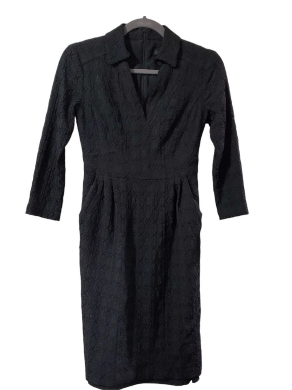 Nanette Lepore NYC textured collar dress